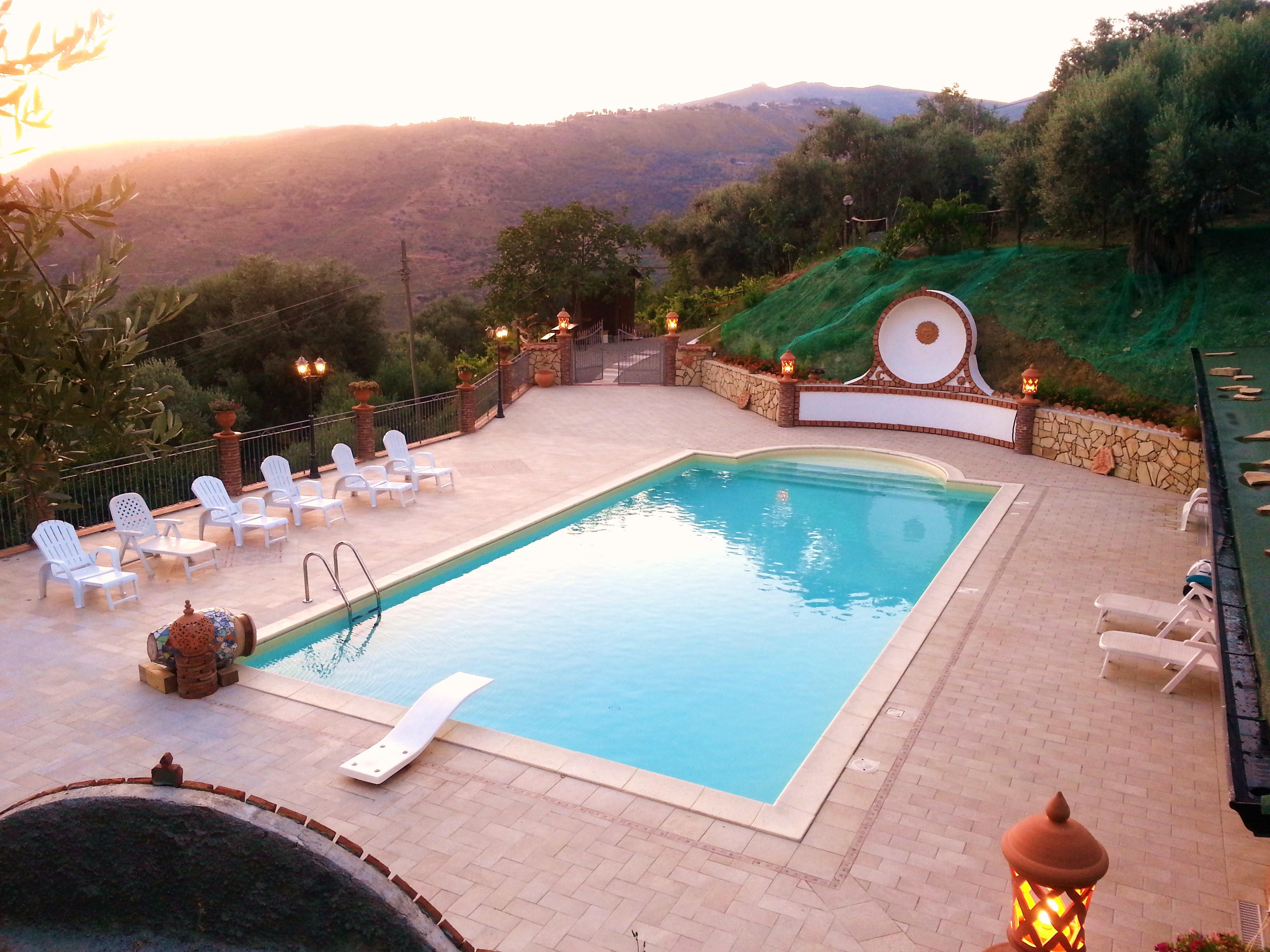 L'Uliveto Villa Reitano  Luaran gambar